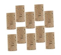 TOYANDONA 10piezas Tapones De Corcho Para Flauta Corcho Natural Para Prevención De Fugas Herramientas De Reparación De Instrumentos Musicales