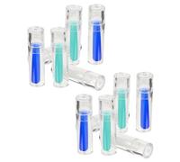 TOYANDONA 12 Piezas Bastón de Succión para Lentes de Contacto Invisible de Silicona Hueca Integrada para Facilitar la Colocación y Extracción de Lentes de Contacto Rígidos