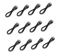 TOYANDONA 12 piezas Cables de Alimentación para Pedal de Guitarra Eléctrica Dc Accesorios Profesionales para Pedales Resistentes Baja Resistencia para Uso Escenarios y Estudio