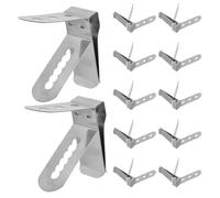 TOYANDONA 12 Piezas Clip Compatible de Acero Inoxidable para de Alimentos Orificio de 4.3 Mm Sondas de 4 Mm, Adecuado para Hornear y Uso