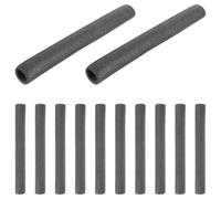 TOYANDONA 12 Piezas Cubierta para Trampolín de Espuma PE Negra | Postes de Seguridad para Exterior y Bricolaje, Pieza Confiable, Tubo de Esponja