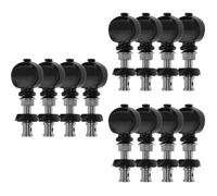 TOYANDONA 12 Piezas De Cuerda Afinador De Ukelele Con Boton Afinadores De Ukelele Sintonizador Clave Afinadores De Guitarra Clasica Clavijero De Guitarra Acustica Clavija De Afinación Black