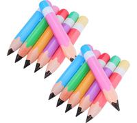 TOYANDONA 12 Piezas Inflatable Pencil Decorations Jumbo Blow Up Balloons In Bright Colors Lightweight And Easy To Hang For Back To School Classroom Party And Graduation Events