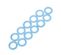 TOYANDONA 12 Piezas Junta De Tornillo De Drenaje Arandelas Surtidas Surtido De Arandelas Trituradoras De Repuesto Kit Surtido De Lavadoras De Repuesto Reemplazo Lavadora De Aluminio