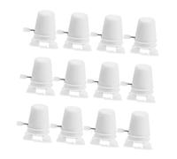 TOYANDONA 12 Piezas Robot con Mecanismo de Cuerda Juguete Mecánico para Manualidades DIY Material Plástico Suave Diseño para Desarrollo de Habilidades Motrices y Creatividad