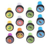 TOYANDONA 12 Piezas Sellos de Halloween para Mixtas Juguetes de Bricolaje para Manualidades y Scrapbooking para Fiestas y Actividades Creativas