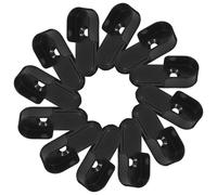 TOYANDONA 12 Piezas Soportes para Barras de Armario Soporte Central para Barra de Armario Uso