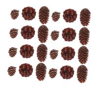 TOYANDONA 120 Piezas Piñas Rústicas Pequeñas Naturales para Manualidades Decoración Navideña con Conos para Coronas y Relleno de Jarrones Adornos Versátiles para Fiestas y Bodas