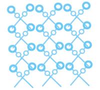 TOYANDONA 120 Piezas Varitas para Hacer Burbujas Accesorios para Fiestas al Aire con Agarre Ergonómico para Cumpleaños y Reuniones Familiares