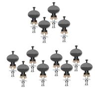 TOYANDONA 12piezas Clavijas De Afinación Para Ukelele Repuestos De Perillas De Máquina Accesorios Para Afinar Cuerdas De Ukelele Ligero y Fácil De Usar Material De Calidad