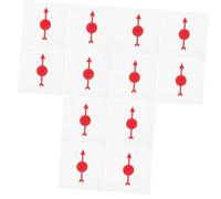 TOYANDONA 12piezas Matemáticas Transparente con Giratoria para Enseñanza y Accesorios Divertidos para Mesa y Actividades Educativas