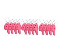 TOYANDONA 12piezas Ocarina Para Niño Niña Instrumento Musical Miniatura De Huecos Fácil De Aprender Para Principiantes y Uso Festividades Diseño Ergonómico y Portátil