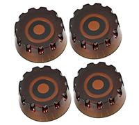 TOYANDONA 12piezas Perillas De Potenciómetro Para Guitarra Knobs De Volumen Ajustables Accesorios De Guitarra Para Amplificadores y Efectos Instalación Sencilla y Escala Clara