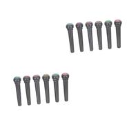 TOYANDONA 12piezas Pines De Guitarra Coloridos De Accesorios Musicales Para Guitarras Acústicas y Eléctricas Pin De Puente Resistente y Estable Práctico Para Músicos