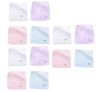 TOYANDONA 12piezas Toalla De Absorbente Para Niño Niña Aleatorios Para Secar Manos y Cara Toallas Multiusos Para Recién Nacidos y Niño Niña Pequeños