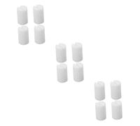 TOYANDONA 12piezas Tuercas De Banjo De Hueso De Buey Repuestos Para Cuerdas De Banjo Accesorios Para Mejora Del Sonido Sostenibilidad y Durabilidad Para Músicos