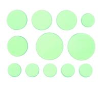 TOYANDONA 12piezas Unidades Almohadillas Amortiguadoras de Silicona para Batería Autoadhesivas Silenciosas Reducción de Vibraciones y Control de Sonido para Tambores y Percusión
