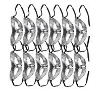 TOYANDONA 15 Piezas Mascarillas Venecianas de Media Cara para Hombres y Mujeres Accesorio Antiguo para Baile de Máscaras y Mardi Gras