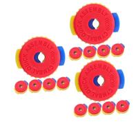 TOYANDONA 15piezas Tuercas De Plástico Para Platillos Rápido Desmontaje Accesorios De Batería Para Fijación De Platillos Solución Práctica Para Músicos