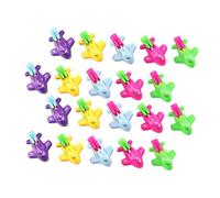 TOYANDONA 16 Aviones de Juguete Silbador para Miniaturas de Plástico ABS Juguetes Divertidos Que Silban Colores Aleatorios Ideales para Fiestas Infantiles y Juegos al Color Aleatorio