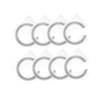 TOYANDONA 16 Piezas Calcomanías de agua para guitarra accesorios guitarra acustica pegatinas guitarra calcomanía de roseta de guitarra etiqueta engomada de la incrustación de madera apliques