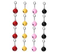 TOYANDONA 16 Piezas Campana Del Collar Del Animal Doméstico Reflexivo Con Ladrar Cuello Campanas Nombre Cascabel De Gato Mascota Collar De Perros Collares Para Perros Razas Grandes Metal