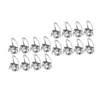 TOYANDONA 16 Piezas Púa De Guitarra Accesorios De Bajo Púas De Dedo Selección De Pulgar Púas De Guitarra Para Guitarra Eléctrica Guitarra Clasica Palillos Suministros Metal Acero Inoxidable