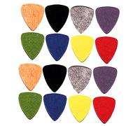 TOYANDONA 16 Piezas púa de guitarra plumillas de guitarra selecciones de ukelele accesorios de púas de de fieltro guitar picks púas selección de ukelele