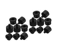 TOYANDONA 16piezas Adaptador De Tornillo Para Micrófono De Convertidor De Rosca Compatible Soportes De Micrófono Fácil Instalación y Versatilidad