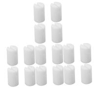 TOYANDONA 16piezas Tuercas De Banjo De Hueso De Búfalo Accesorios De Cuerda De Banjo Sostenido Fuerte y Excelente Resonancia Para Músicos Reemplazo De Tuerca Para Quinto String