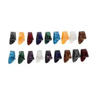 TOYANDONA 18 Piezas Accesorios de Púas de Guitarra Granel Púas de Pulgar de Resina Portátiles Prácticas para Tocar Grupo