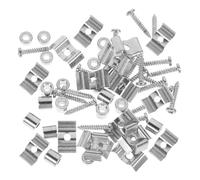 TOYANDONA 18 Piezas Sujetadores de Cuerdas de Guitarra Eléctrica de Acero Inoxidable, Guía para Cuerdas Compatible con Guitarra Acústica , Accesorios para Mejorar Afinación y Sustain, Color
