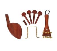 TOYANDONA 1juego Accesorios De Madera Para Violín Mentón De Afinación y De Instrumento Musical Compatible Mayoría De Violines