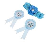 TOYANDONA 1juego Cinturón De Maternidad Flores y Corsages Para Papás Sash Para Fotografía De Embarazo y Shower Accesorios Decorativos Para