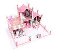 TOYANDONA 1juego Construcción De Casa De para Casa Villa De Juguete Castillo Princesa para Manualidades Infantiles Kit De Puzzle Interactivo Caja De
