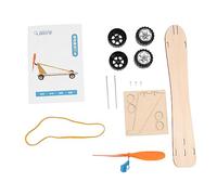TOYANDONA 1Juego Construcción Madera Juguete Educativo Tecnología Juguete DIY Ensamblado Imaginación Aprendizaje