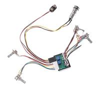 TOYANDONA 1juego De Ecualizador De Bandas y Pasivo Para Guitarra Eléctrica Arnés De Cableado Jack