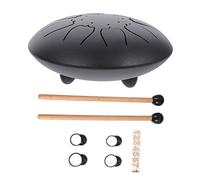 TOYANDONA 1juego De Lengua Creativo De Instrumento De Percusión Étereo Incluye Baquetas Útiles y Etiqueta De Escala Para Clases De Música Yoga y