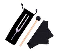 TOYANDONA 1juego Diapasón De Aluminio Con Martillo Para Sanación Sonora y Alivio Del Estrés Herramienta De Vibración Para Chakra y Terapias Alternativas