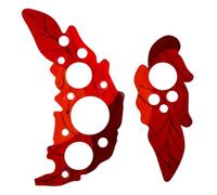 TOYANDONA 1juego Golpeador De Guitarra Autoadhesivo De Diseño Decorativo Protector De Rayaduras Para Guitarras Acústicas y Folk Para Personalización y Protección