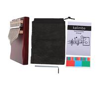 TOYANDONA 1juego Kalimba De Madera Para Principiantes Piano Pulgar Práctico y Portátil Adultos Instrumento Musical Para Aprendizaje y Entretenimiento