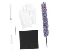 TOYANDONA 1juego Kit De Limpieza Para Saxofón Cepillo Guantes y Paño Herramienta De Para Instrumentos