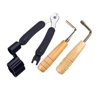 TOYANDONA 1juego Multifuncionales Para Guitarra Bobinador Cortador y Extractor De Pasadores Para Eléctricas Acústicas