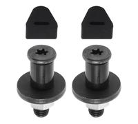 TOYANDONA 1juego Perno de Cerradura para Portón Trasero de Camión Pickup con Tope de Parachoques de Plástico Resistente Compatible con Chevy Refuerzo Seguro para Pestillo y Puerta