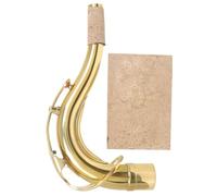 TOYANDONA 1juego Saxofón Tenor Curvado De Latón Con Cuello Funda Accesorios De Repuesto Para Músicos Para Saxofonistas Musicales