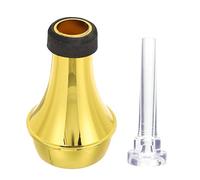 TOYANDONA 1Juego Silenciador de Recto Ligero con Boquilla Kit de Práctica de Reduce el Ruido y Sobretonos Accesorio Musical Duradero y Seguro