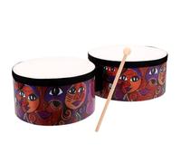 TOYANDONA 1juego Tambores De Bongo Para Niño Niña Con Baquetas Instrumento De Percusión Para Principiantes Para Clases De Música y Diversión Infantil