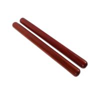 TOYANDONA 1par Palos De Percusión De Madera Para Ritmo Musical Instrumento De Claves De Madera Clásica Para Educación Infantil y Actividades Familiares