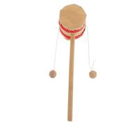 TOYANDONA 1piezas Tambor De Ratoncito De Beige Juguete Musical Para Instrumento De Percusión Para Desarrollo Musical y Exploración De Para Bebés y Pequeños
