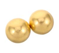 TOYANDONA 2 Bolas De Cobre para Baño De Pájaros Baños De Nacimiento para Exteriores Esfera De Cobre